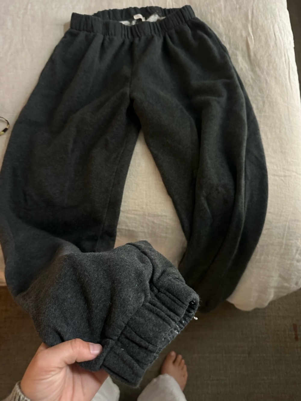 Brandy Melville Dark Gray women’s Fleece Joggers